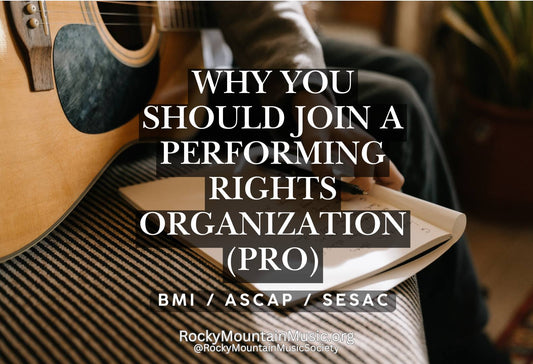 BMI, ASCAP, SESAC, Explained, Songwriting, Help, Article, Blog, Rocky Mountain, Music Society, Nonprofit, Charity, Education, Resource